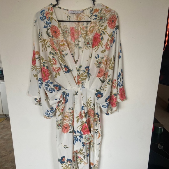 Petal and Pup Wrap dress - Picture 1 of 4
